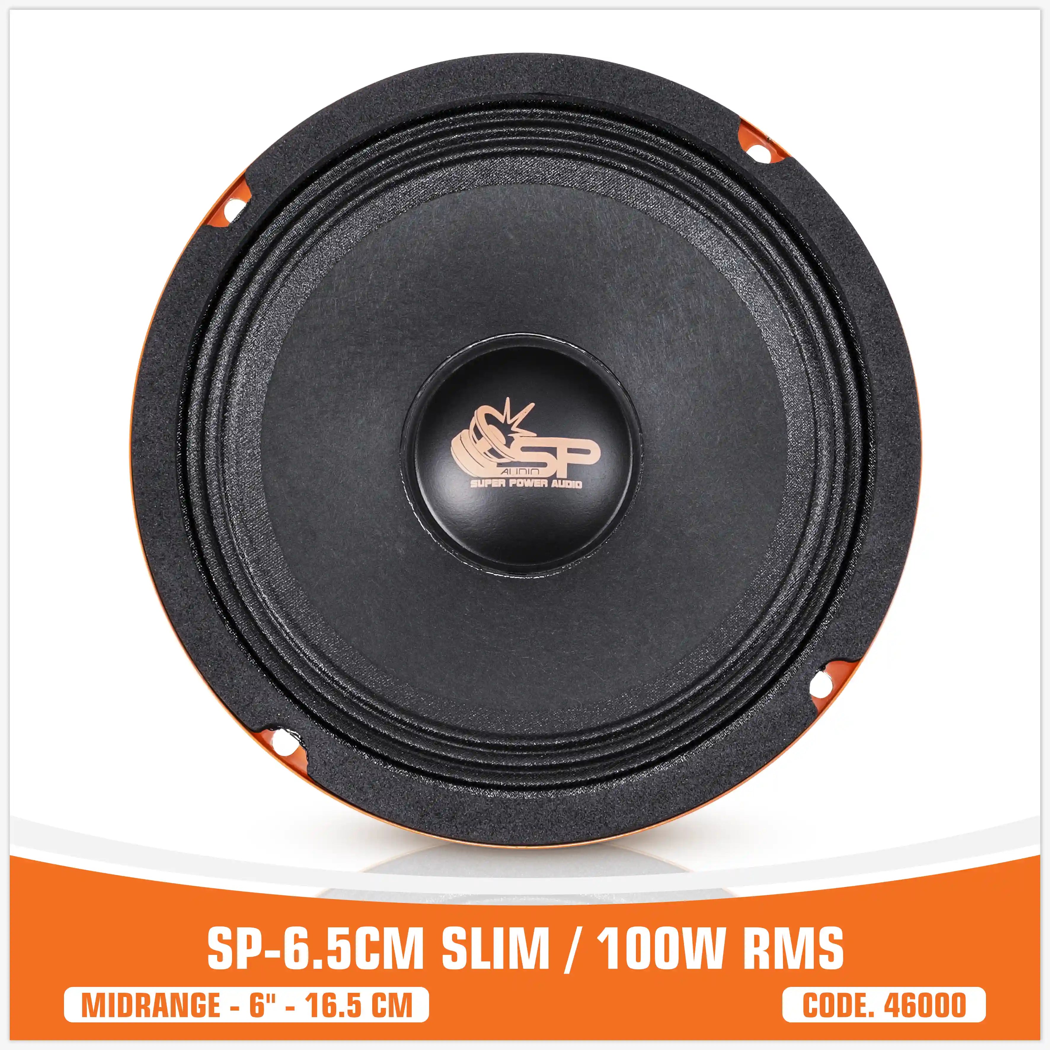  SP 6.5CM SVELTE HAUT-PARLEUR SUPER SVELTE 6,5"/16,5CM 100W (PRIX DE LA PAIRE)