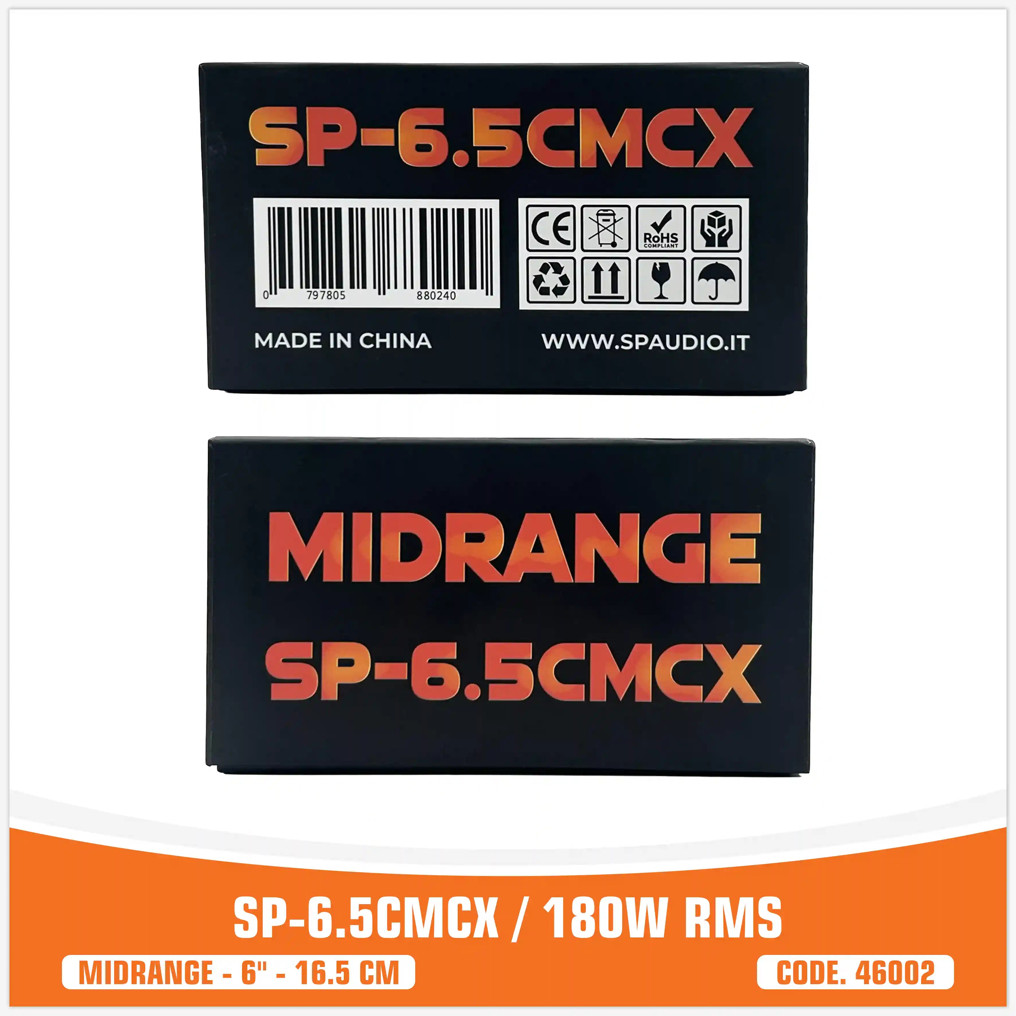 SP 6.5CM HAUT-PARLEUR BAS MEDIUM LE MEILLEUR VENDEUR 6,5"/16,5CM 100W RMS (PRIX DE LA PAIRE)
