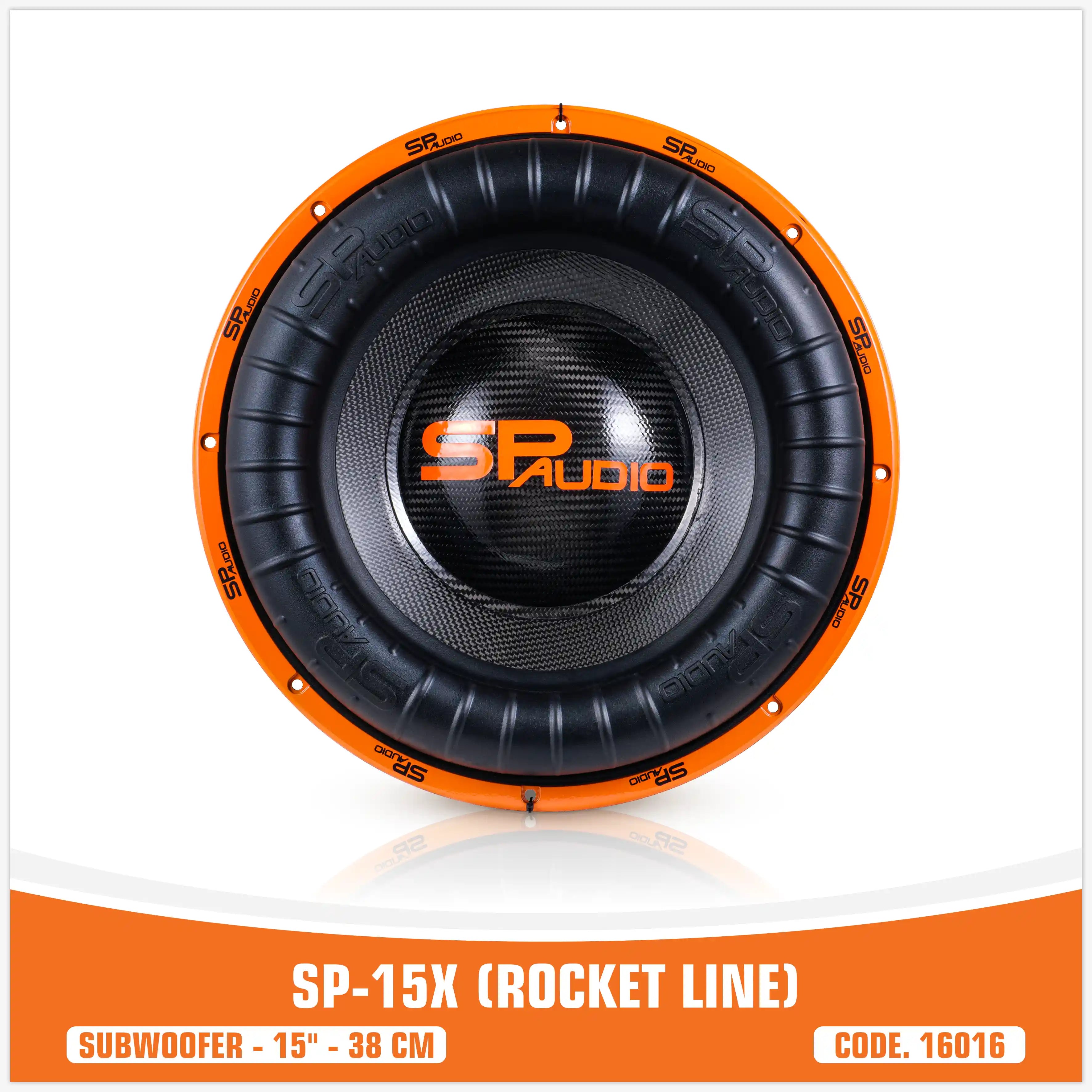 SP-15X (ROCKET LINE SUBWOOFER) 15"/38CM - 24000 WATT (UNIT PRICE)