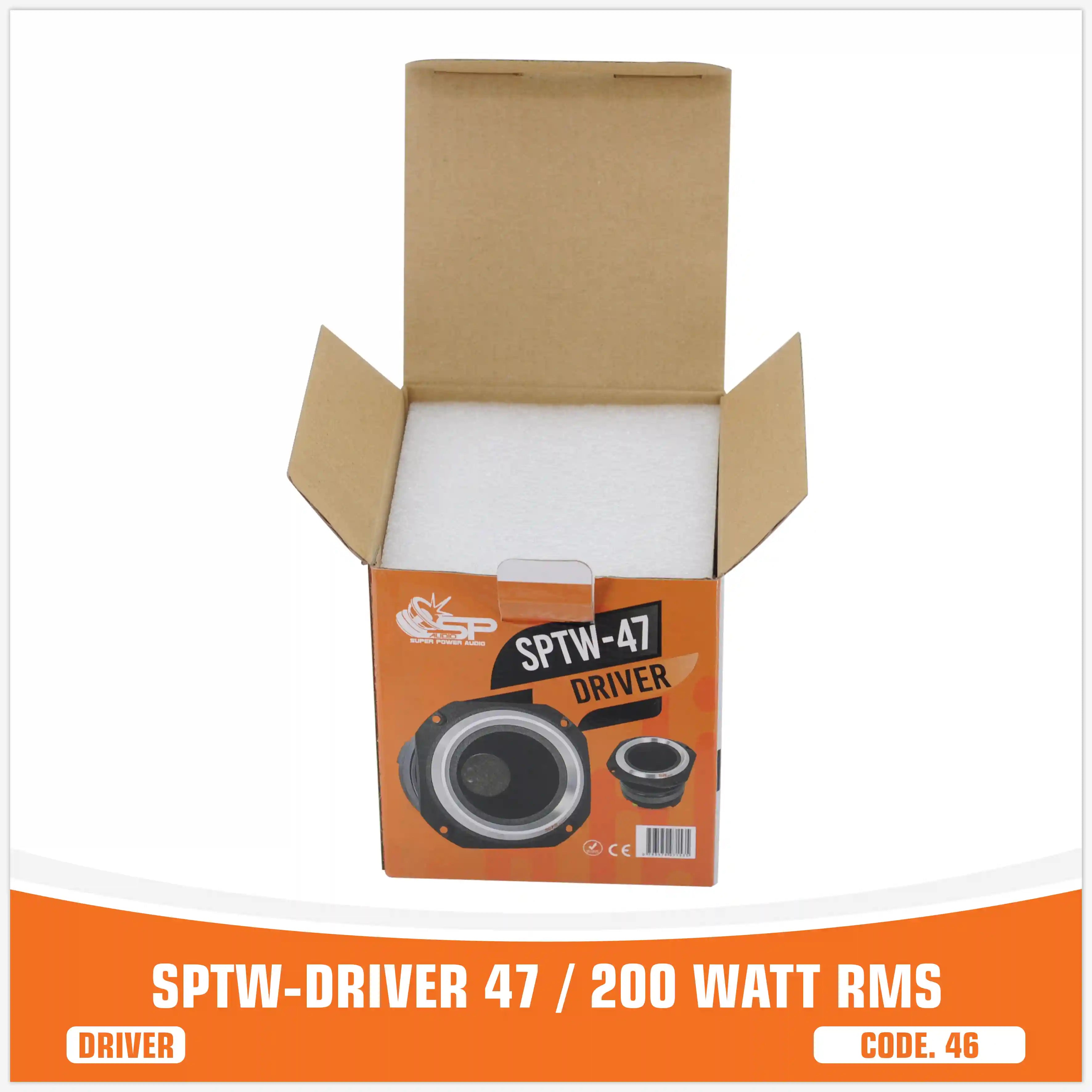 SP DRIVER 47 COMPLETE DRIVER WITH HORN 200W RMS(UNIT PRICE)
