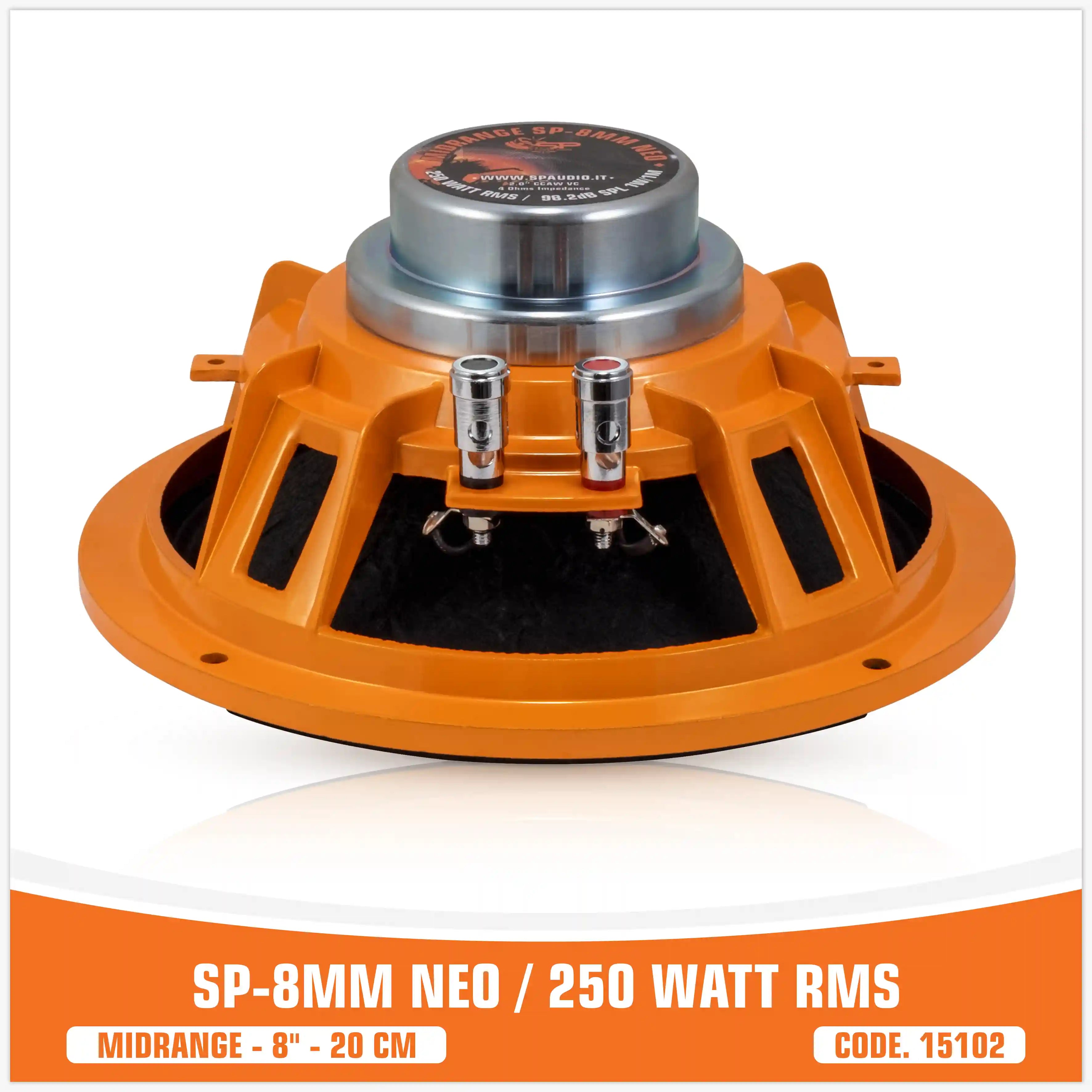 (8MM NEO  میدرنج)
 (8 "/ 20CM)
(250W RMS)
 (قیمت تک)