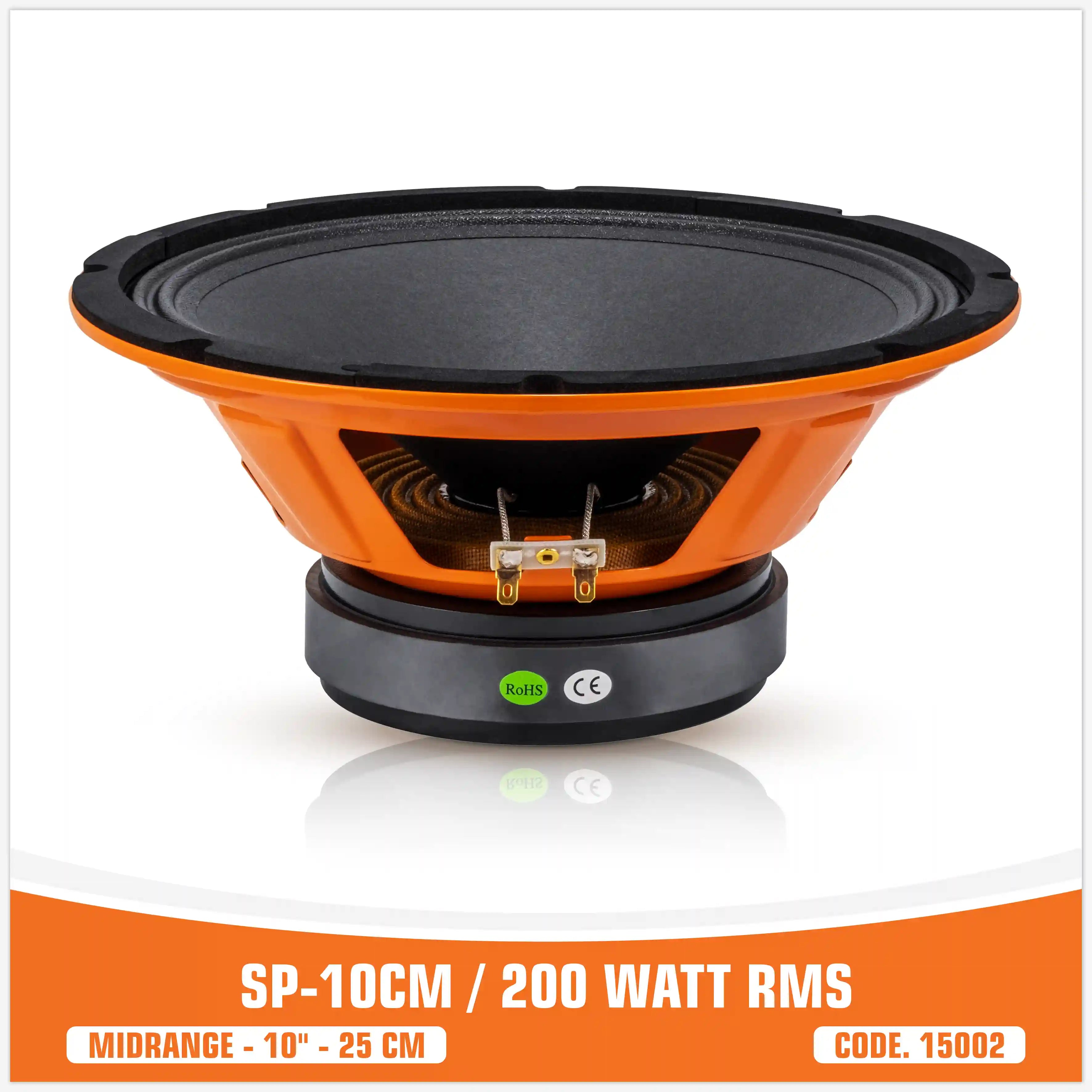 SP 10CM MIDRANGE BEST SELLER 10"/25CM 200W RMS (PAIR PRICE)