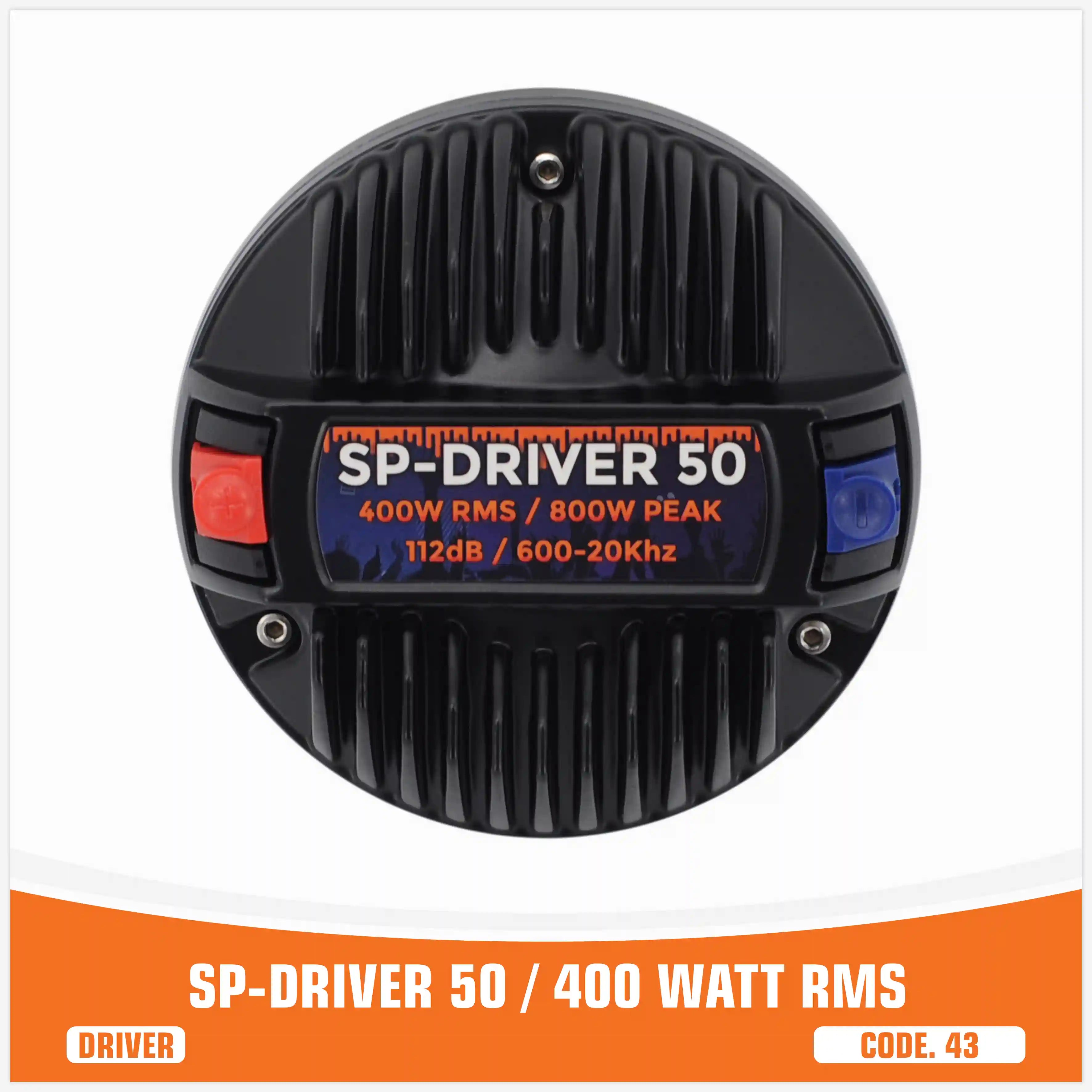 SP DRIVER 50 DRIVER WITHOUT HORN 150W RMS (UNIT PRICE)