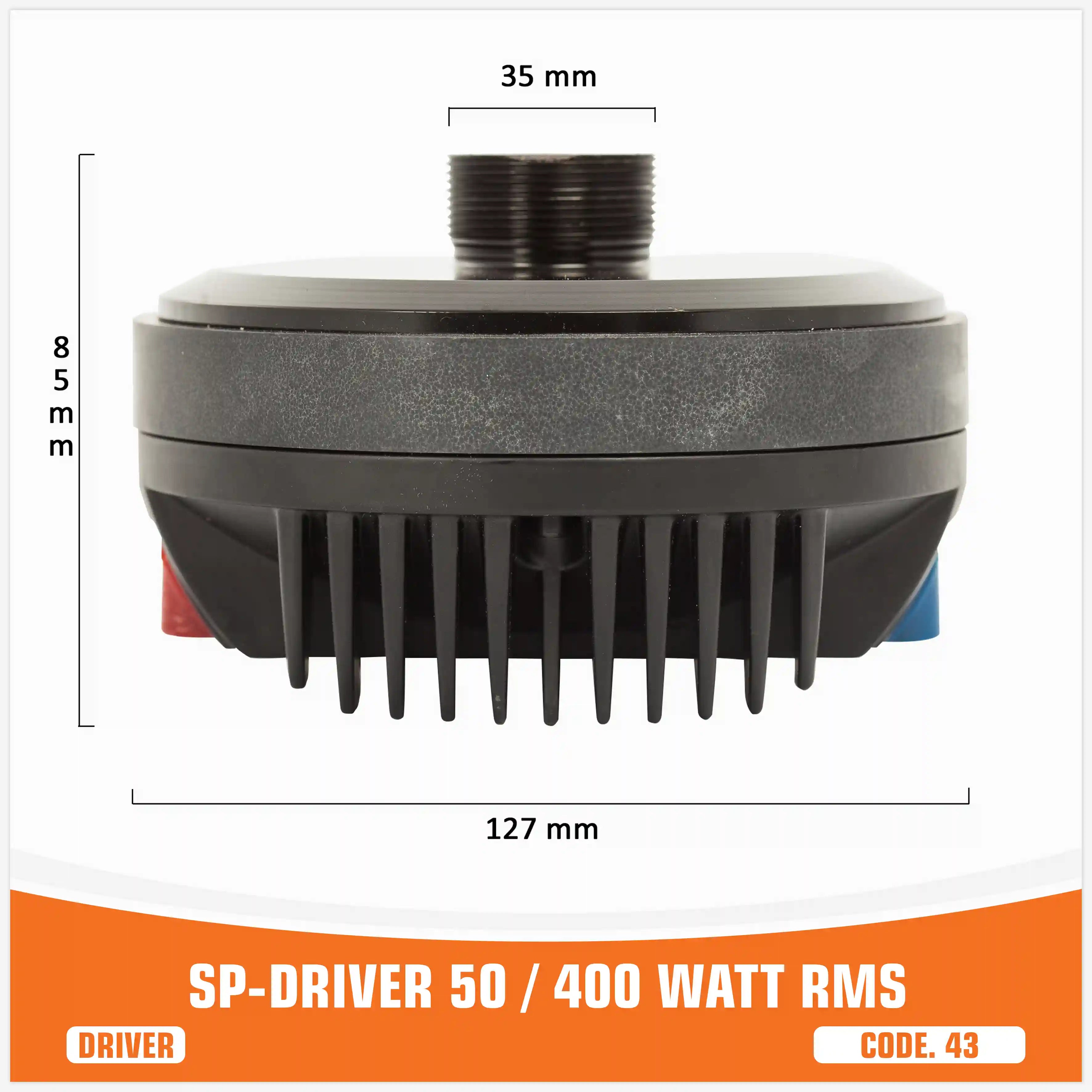 SP DRIVER 50 DRIVER WITHOUT HORN 150W RMS (UNIT PRICE)