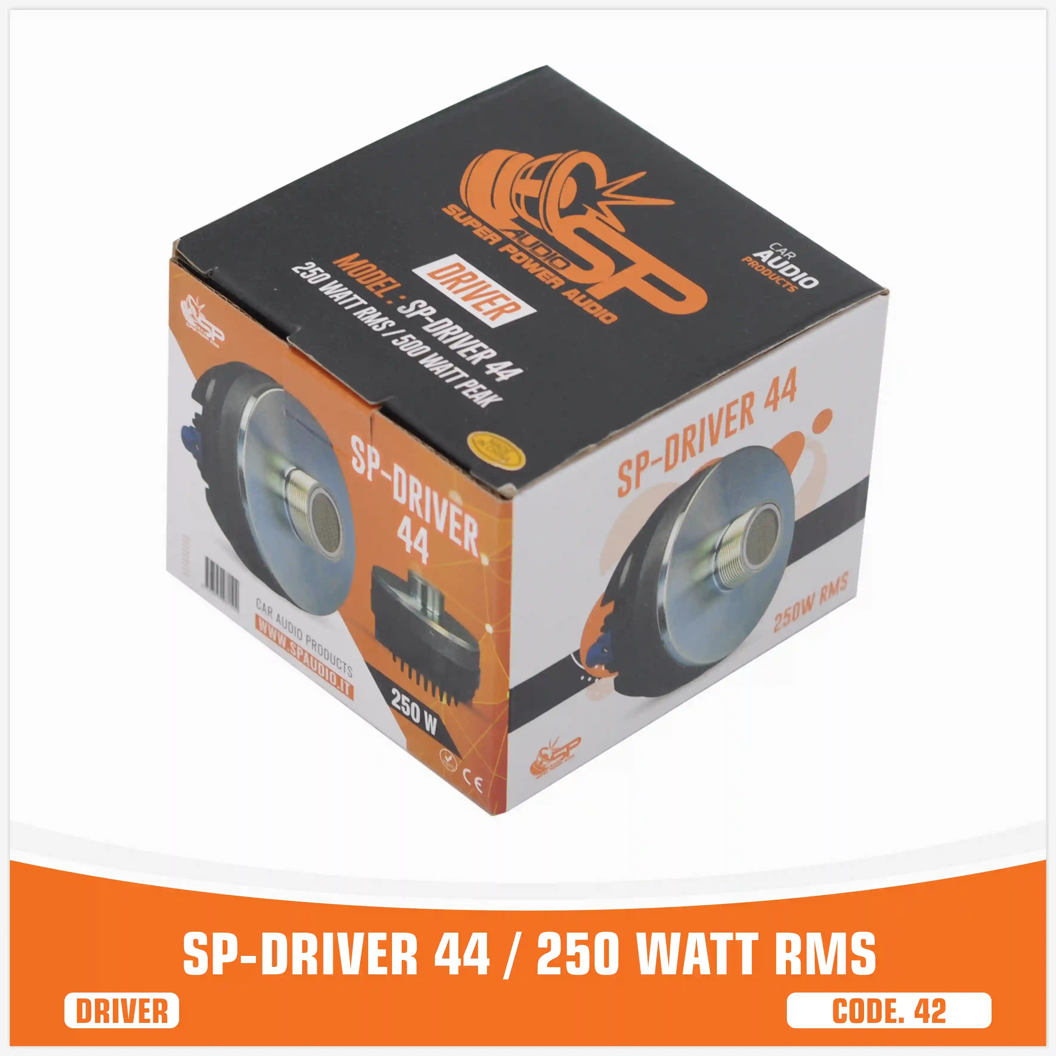 (درایور   44)
(بدون هورن)
 (250W RMS)
(قیمت تک)