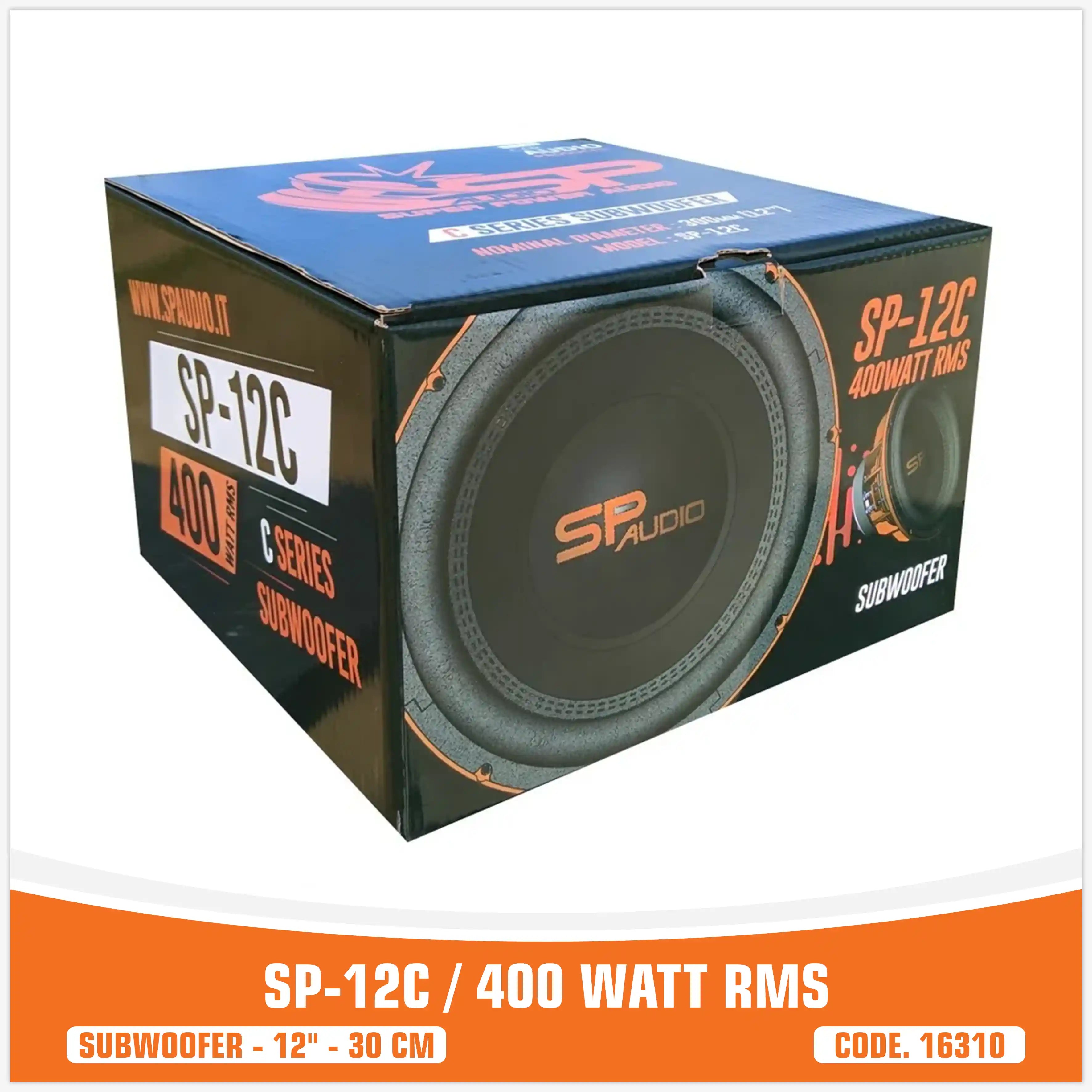   (SP-12C  ساب ووفر)  (12"/ 30cm)   (400W RMS)(قیمت تک)