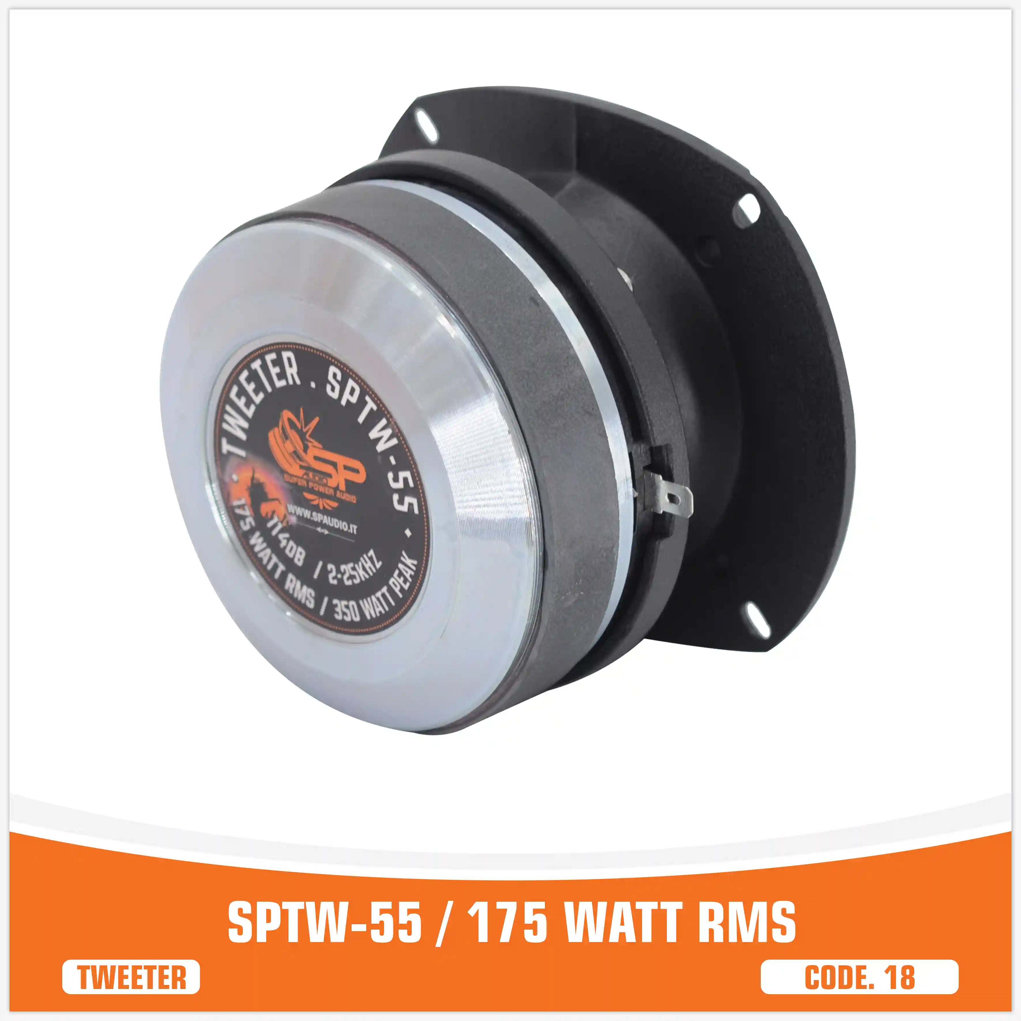 SP TW 55 BULLET TWEETER 175W RMS (UNIT PRICE)