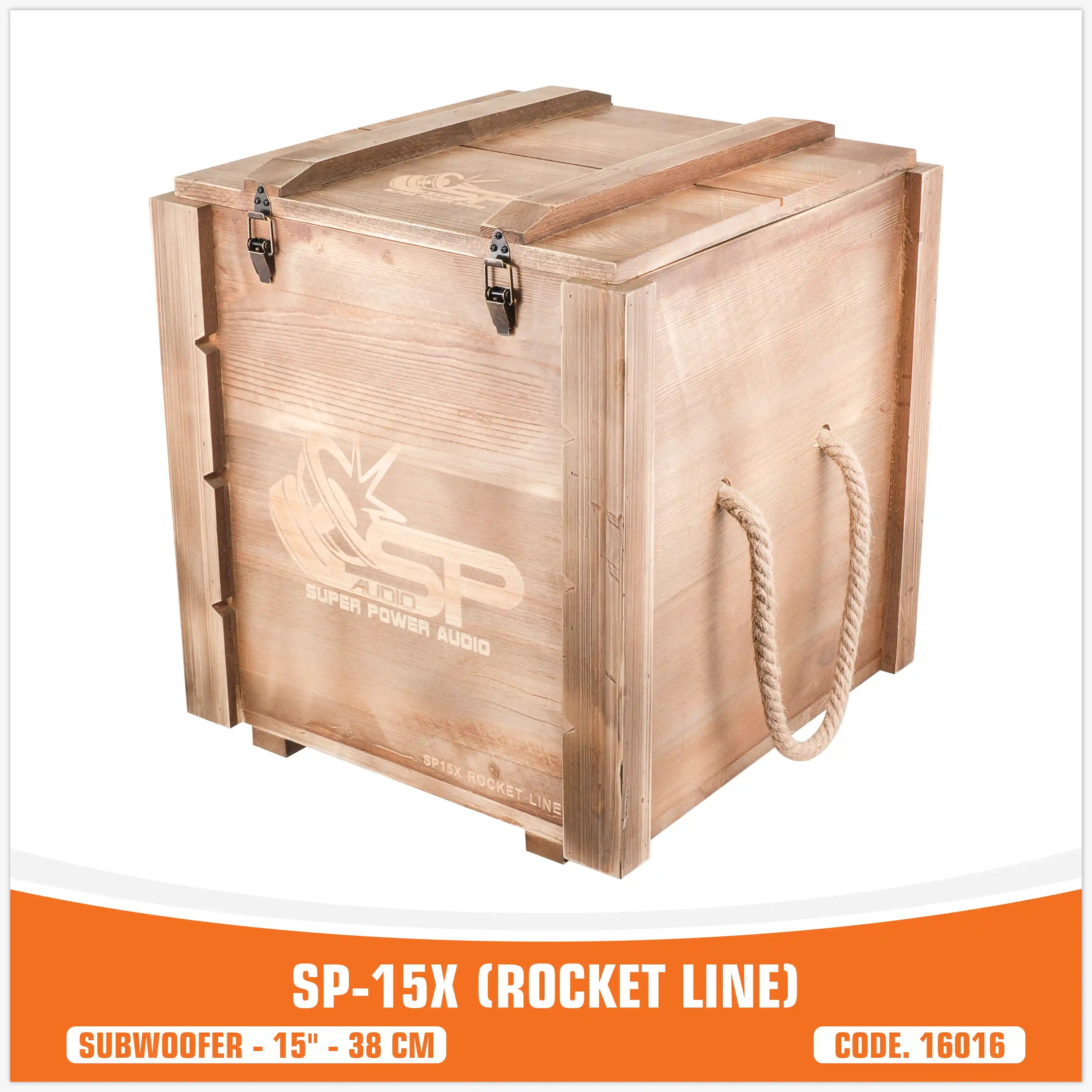 SP-15X (ROCKET LINE SUBWOOFER) 15"/38CM - 24000 WATT (UNIT PRICE)