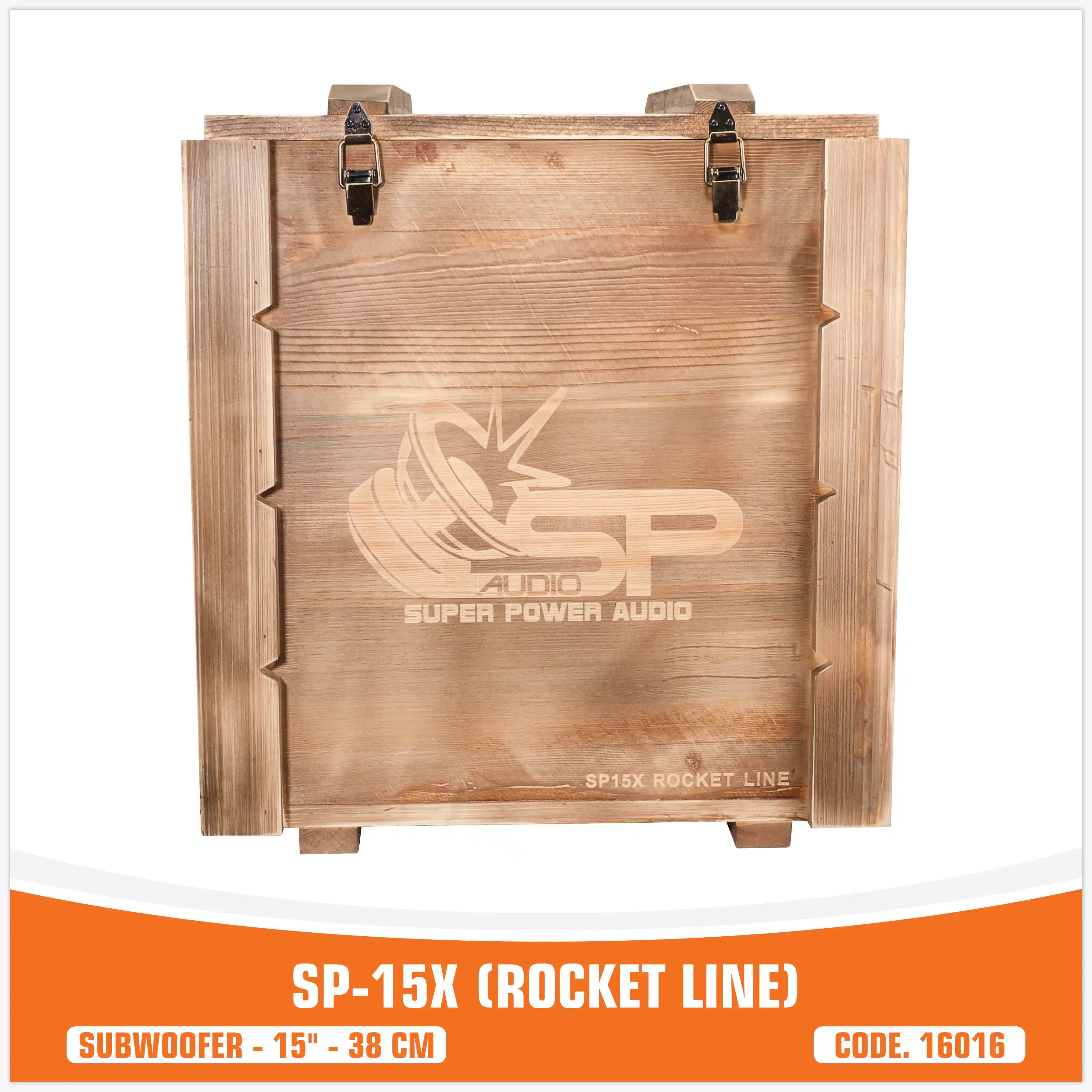 SP-15X (ROCKET LINE SUBWOOFER) 15"/38CM - 24000 WATT (UNIT PRICE)