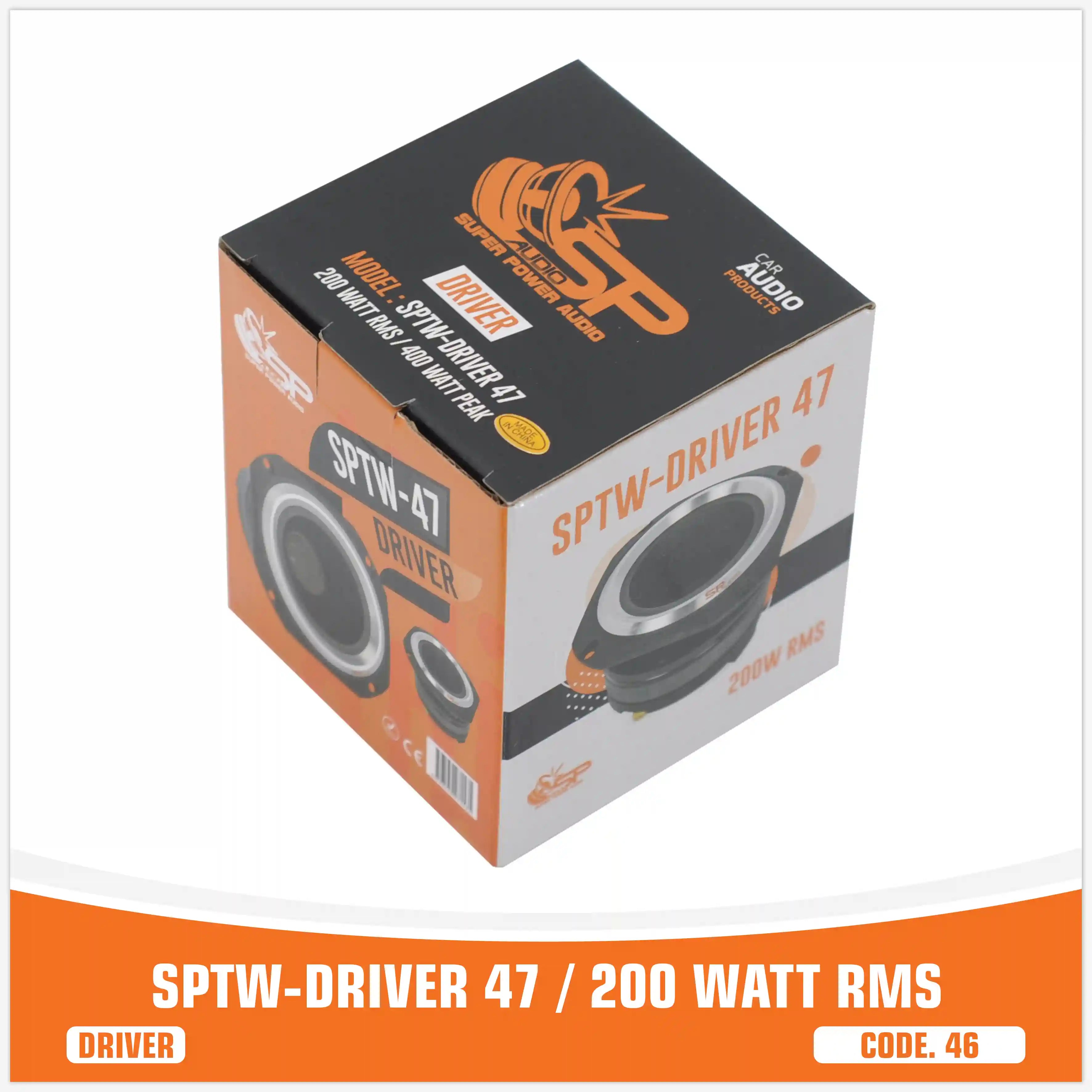 SP DRIVER 47 COMPLETE DRIVER WITH HORN 200W RMS(UNIT PRICE)