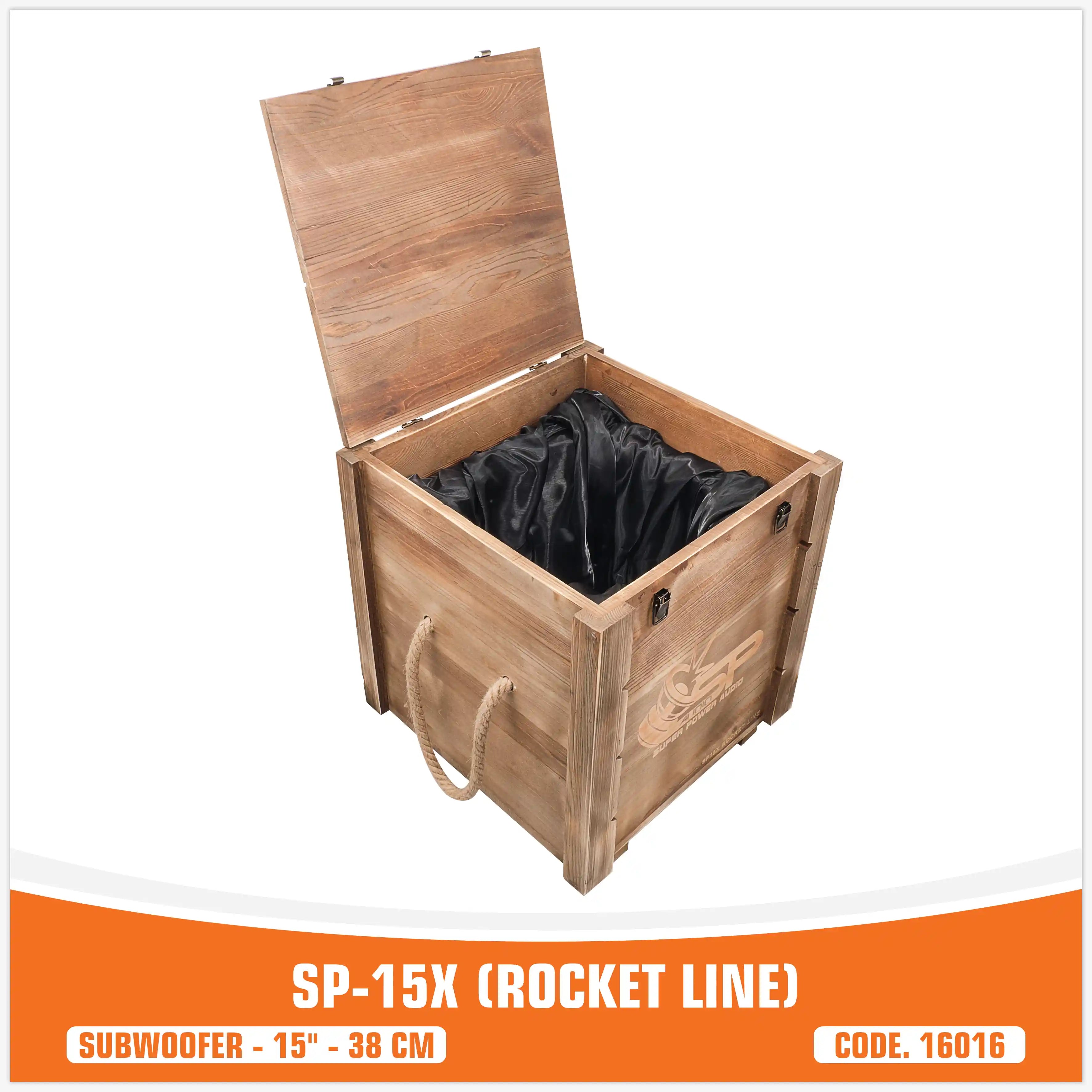 SP-15X (ROCKET LINE SUBWOOFER) 15"/38CM - 24000 WATT (UNIT PRICE)