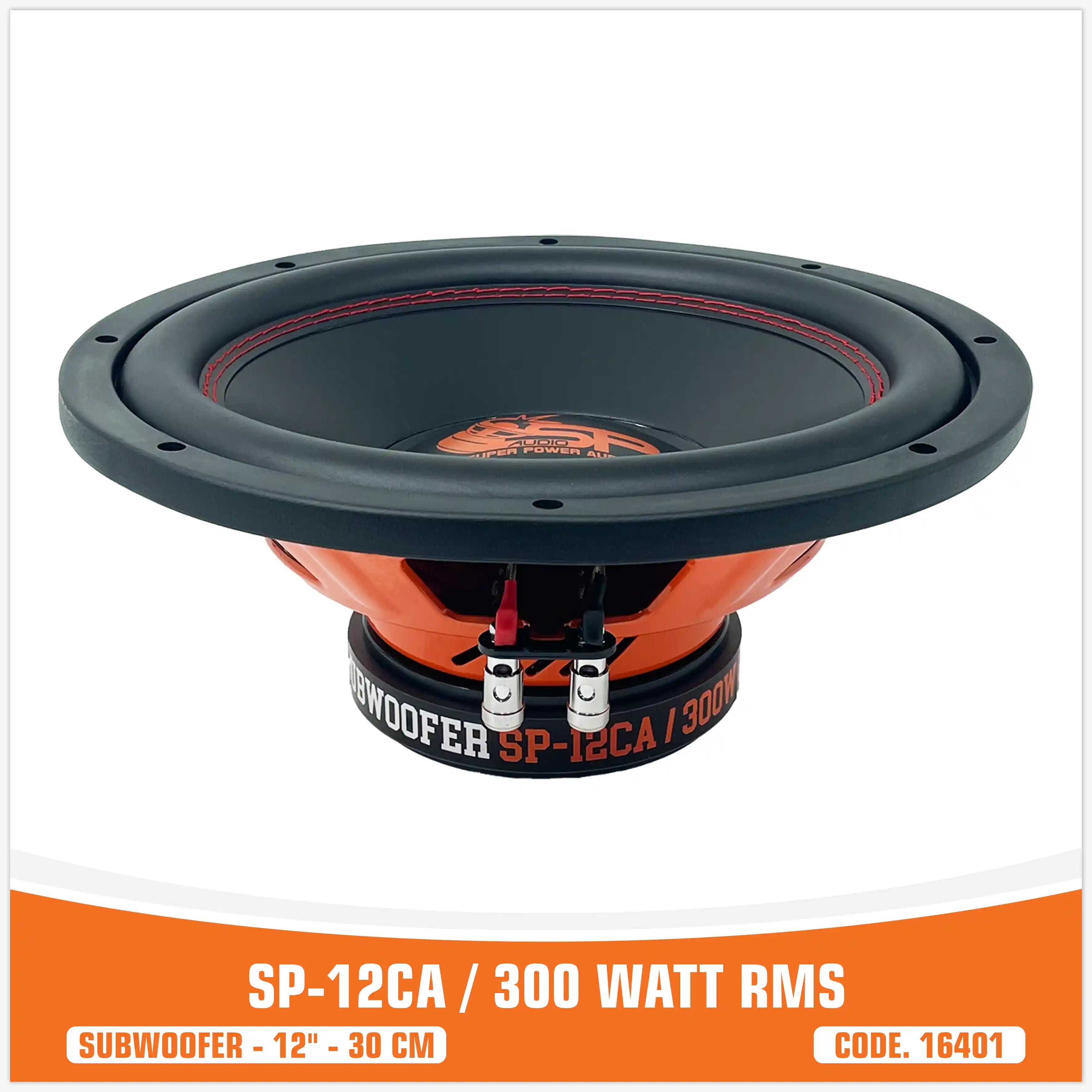 SP 12CA ENTRY LEVEL SUBWOOFER 12"/30CM 300W RMS (UNIT PRICE)