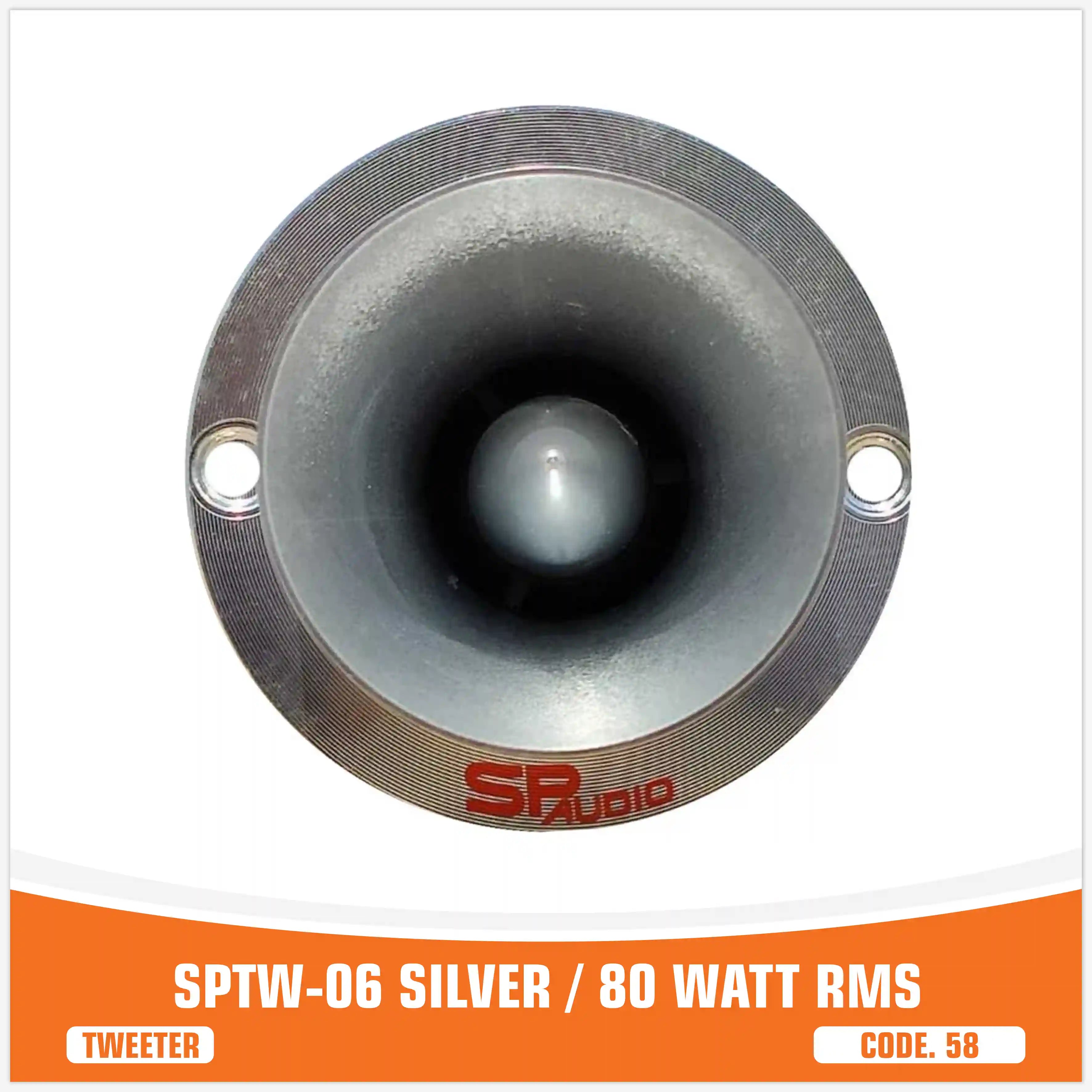 SP TW 06 SILVER BULLET TWEETER 80W RMS (UNIT PRICE)