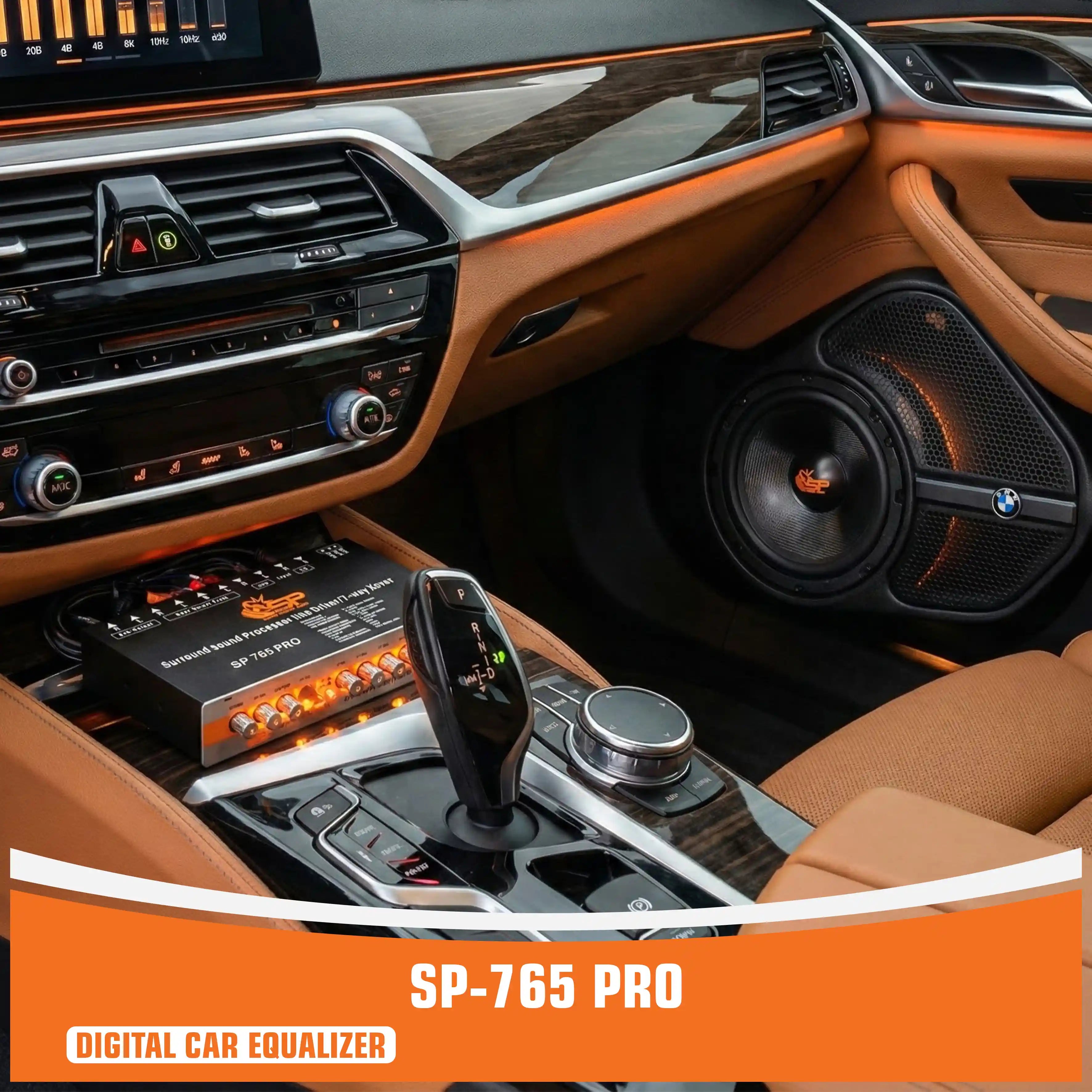 SP-765 PRO - Procesador de sonido envolvente Línea Driver / Xover de 7 vías - Procesador digital