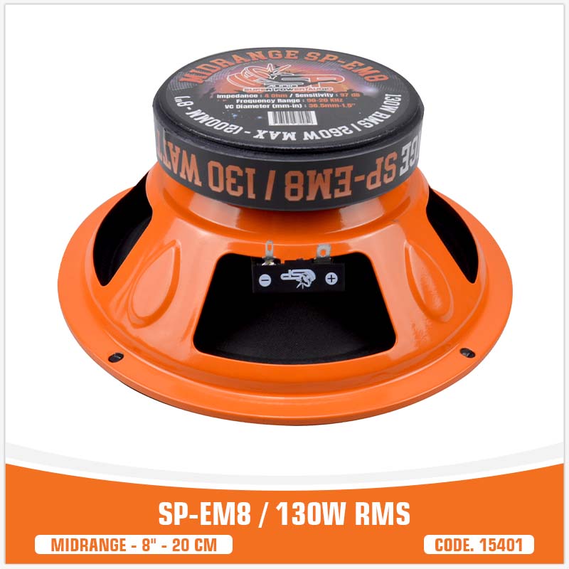 SP-8EM / 130W RMS (PREZZO PAIO)
