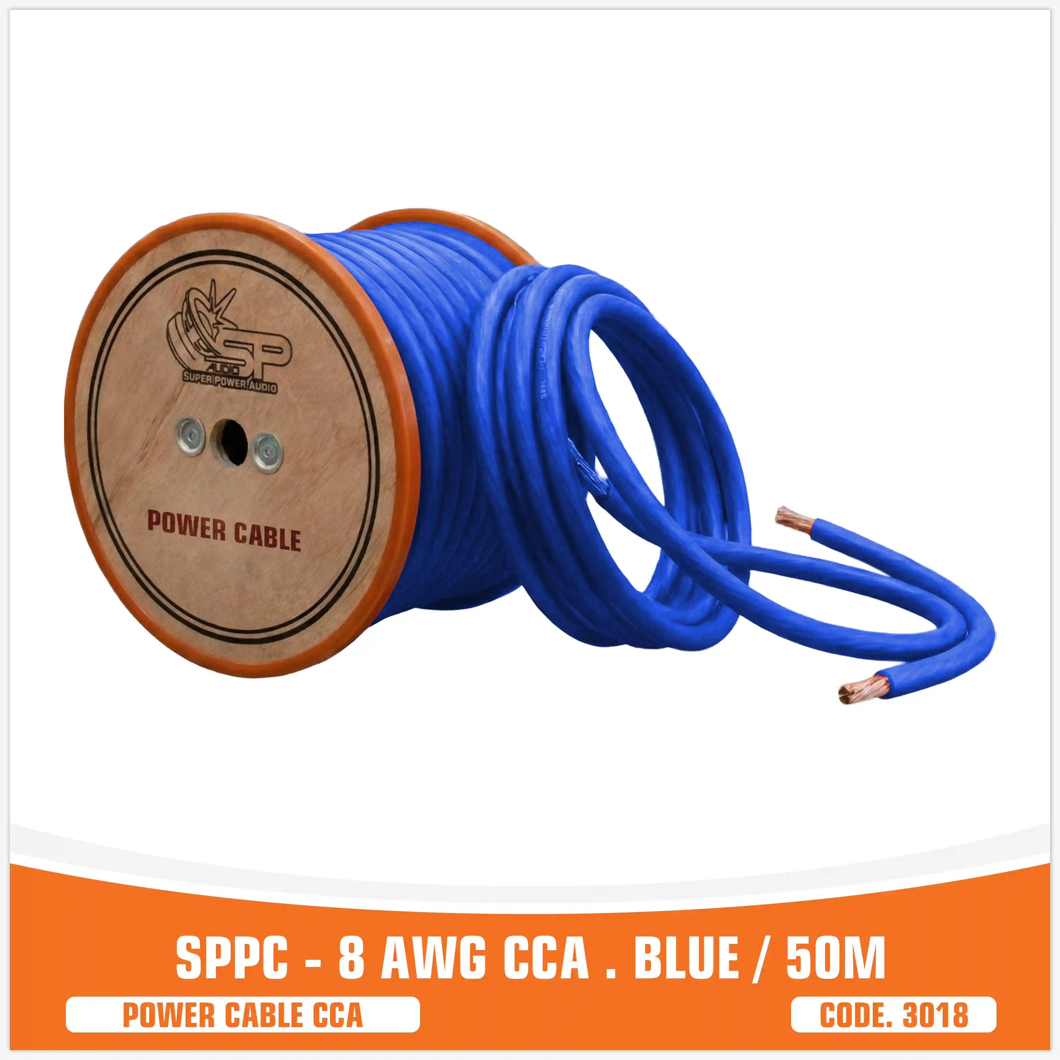 SP 8GA BLEU (50M/BOBINE)