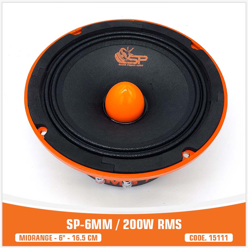 SP 6MM MIDRANGE ESTREMO 6,5"/16,5CM  200W RMS (PREZZO COPPIA)