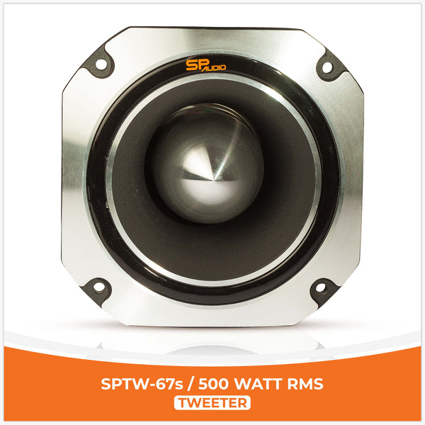 SP Audio 2 SP TW-14 tweeter 2,2 5,50 cm 55 mm diametro 120 Watt rms e 240 Watt Max 4 ohm in alluminio Profondità ridotta di 1,00 cm, coppia