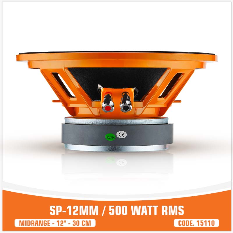 SP 12MM MIDRANGE EXTREME 12"/30CM 500W RMS (UNIT PRICE)