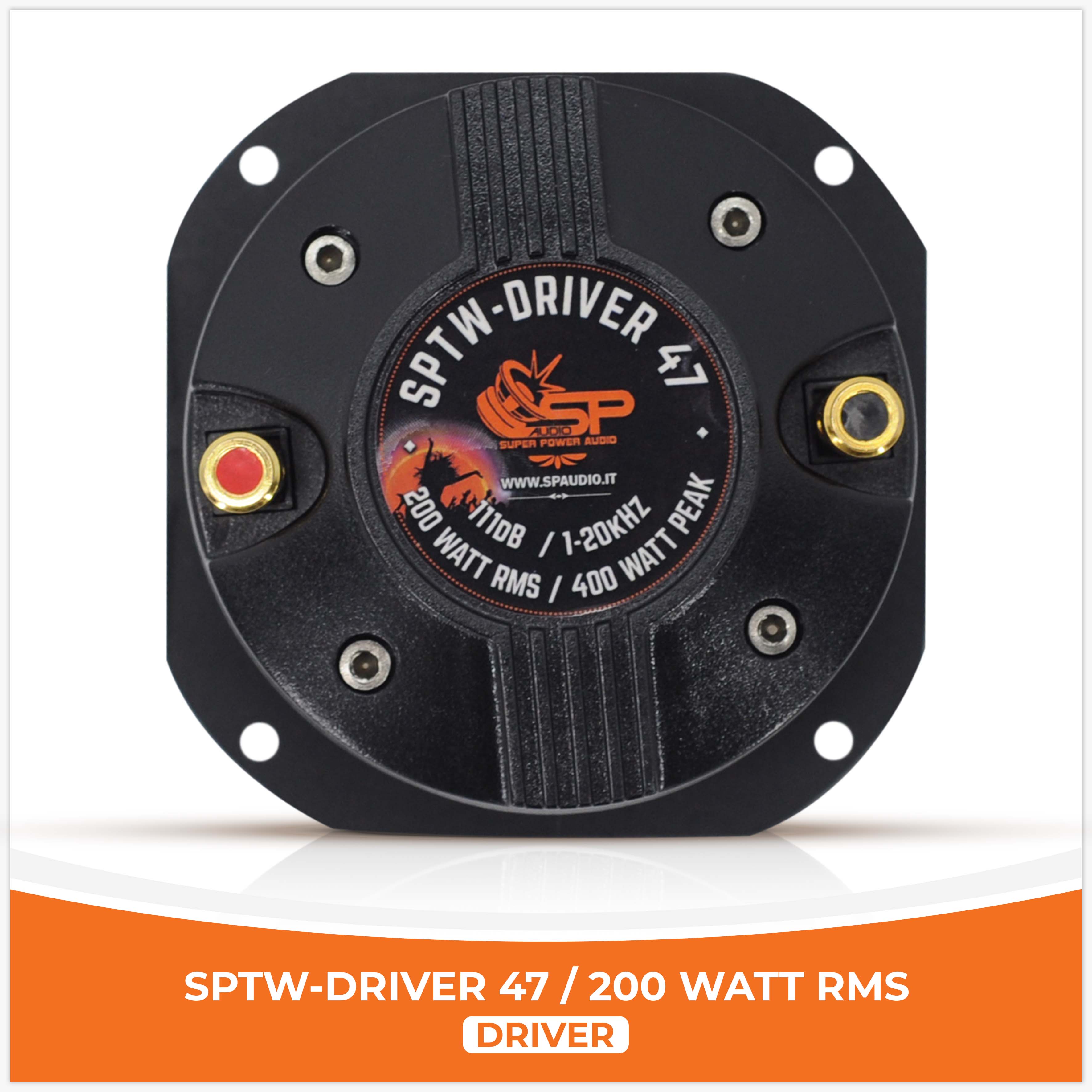 SP DRIVER 47 COMPLETE DRIVER WITH HORN 200W RMS(UNIT PRICE)