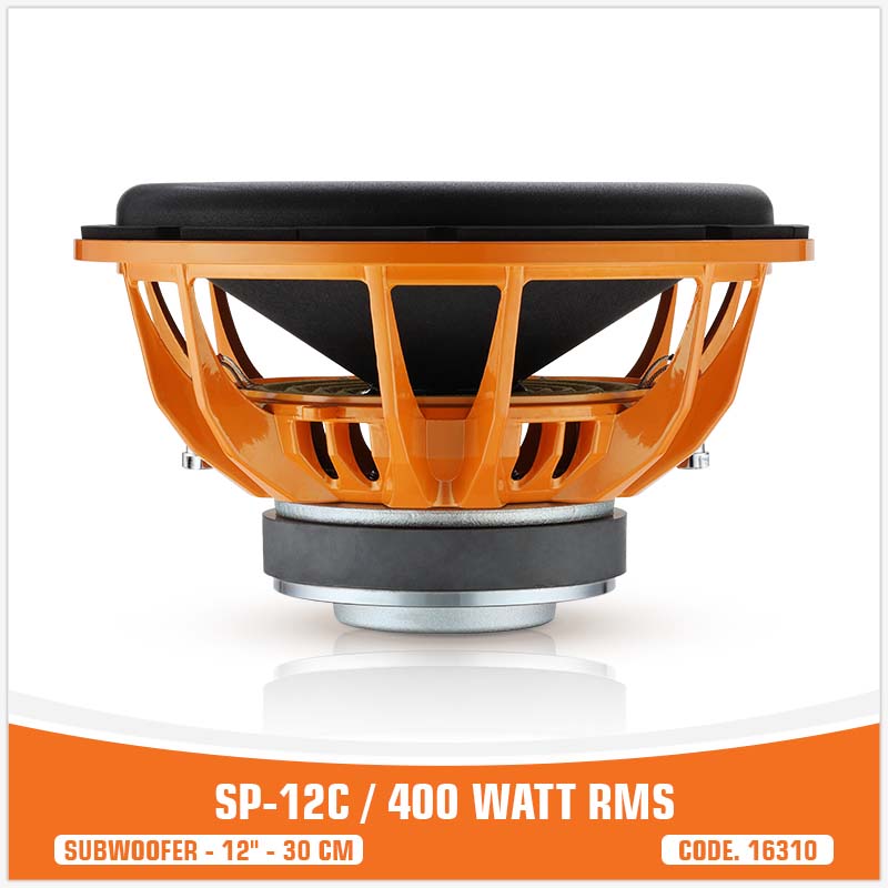 SP 12C SUBWOOFER 12"/30CM 400W RMS (UNIT PRICE)
