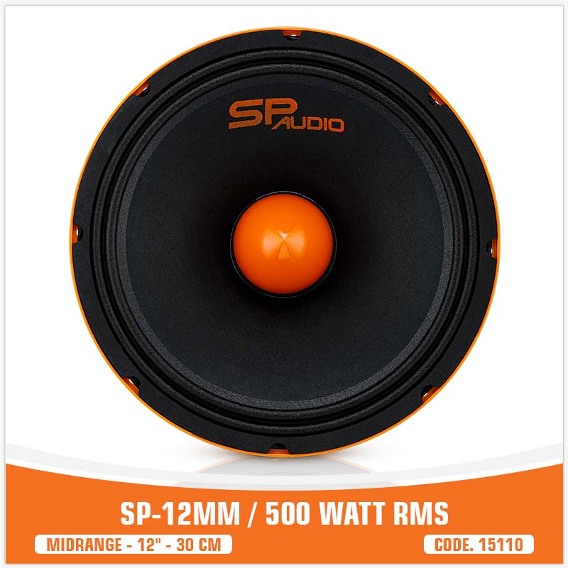 SP 12MM MIDRANGE EXTREME 12"/30CM 500W RMS (UNIT PRICE)