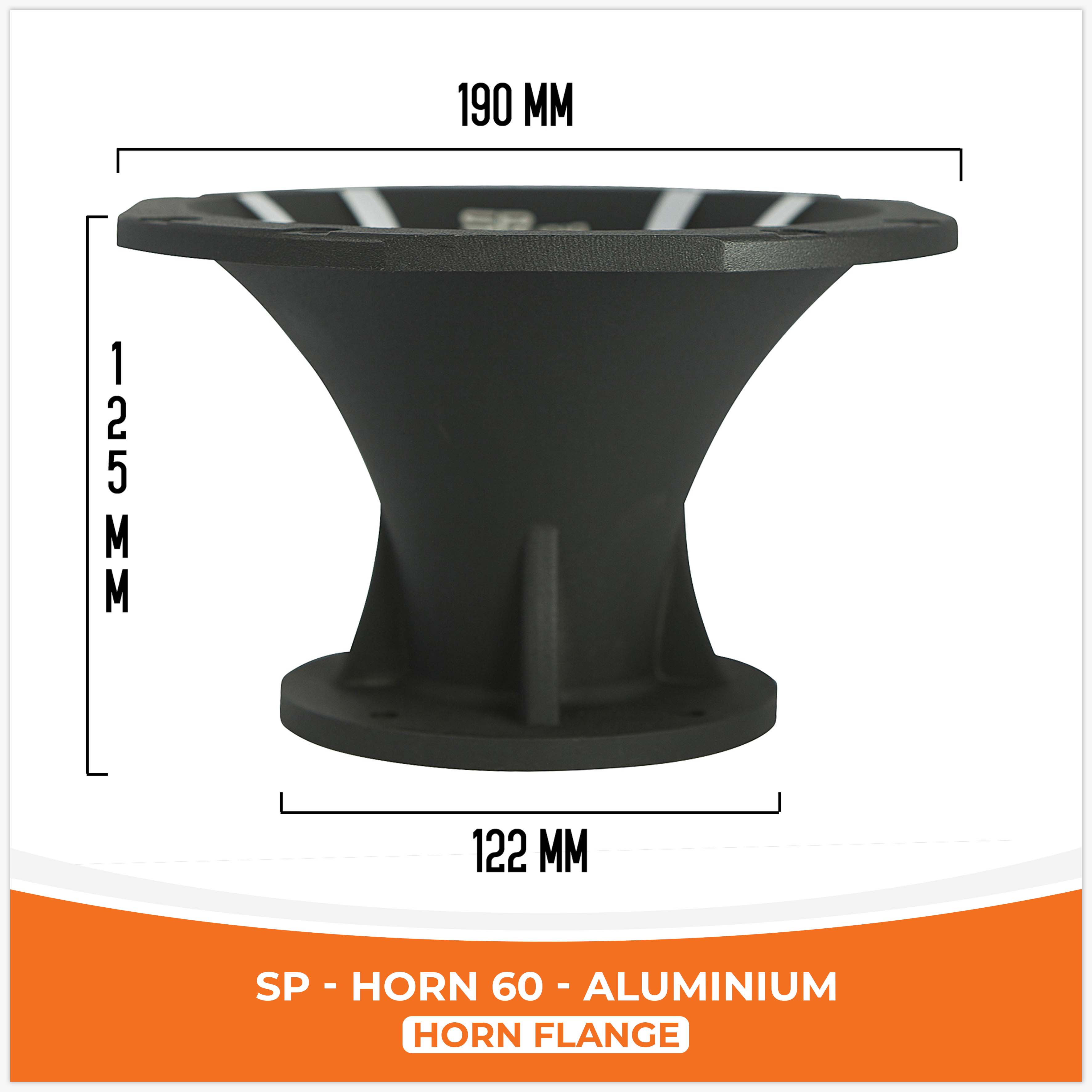 SP-HORN 60 (ALLUMINIO) (PREZZO UNITARIO)