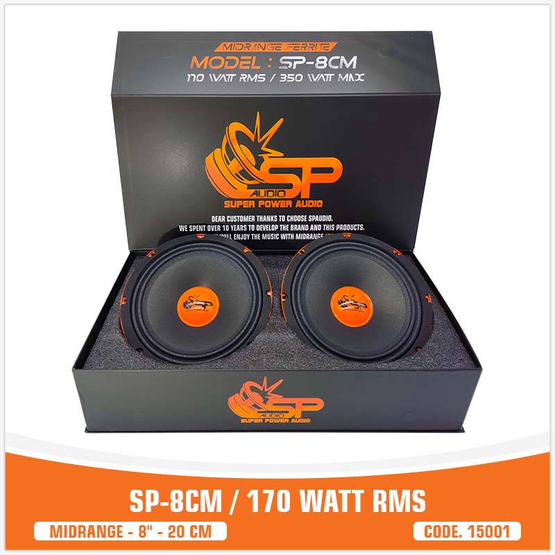 (8CM   میدرنج)
 (8"/ 20CM)
(150W RMS)
(قیمت جفت)