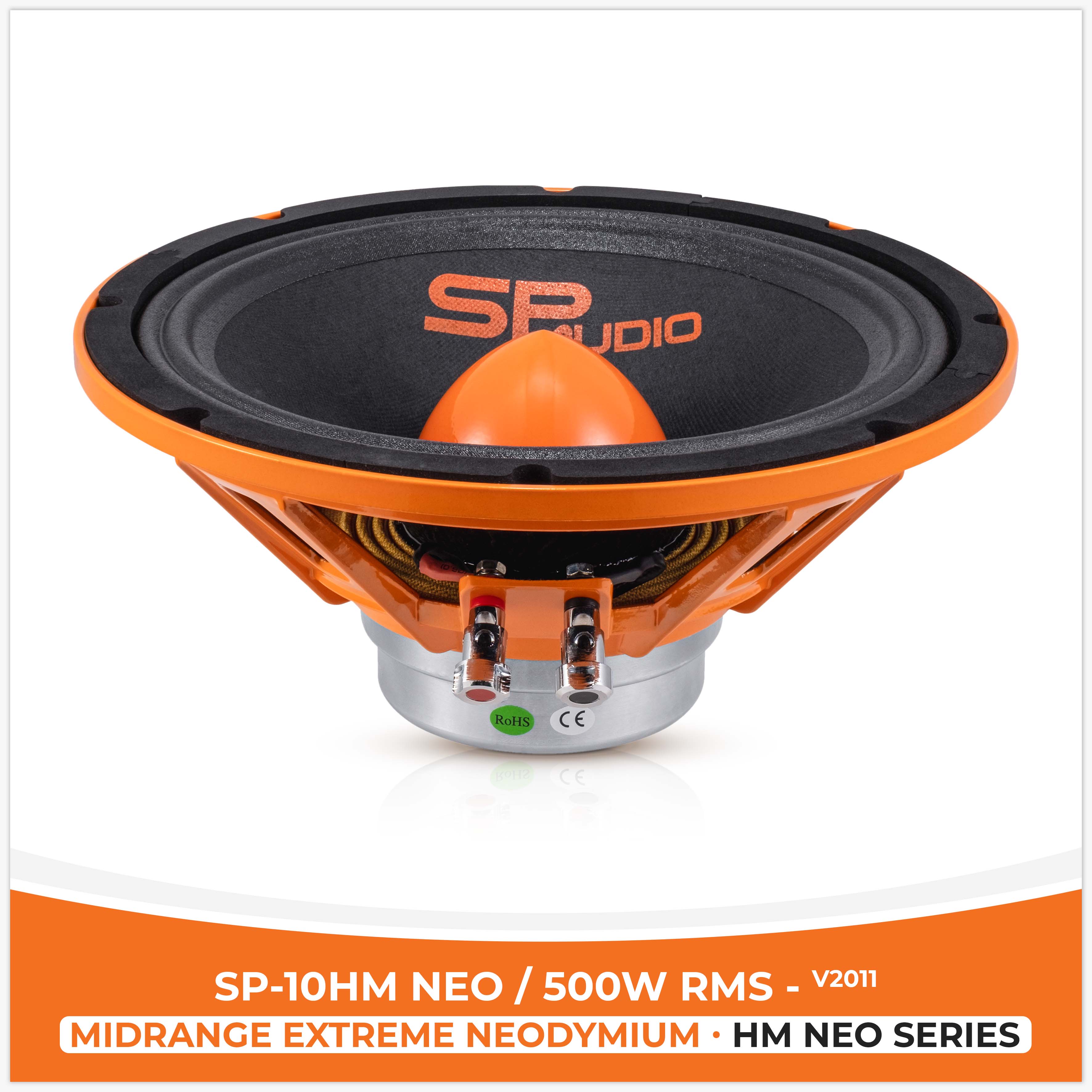 SP 10HM NEO MIDRANGE EXTREME 10 "/25CM NEO MAGNET 500W RMS, V2011 (PREZZO UNITARIO)