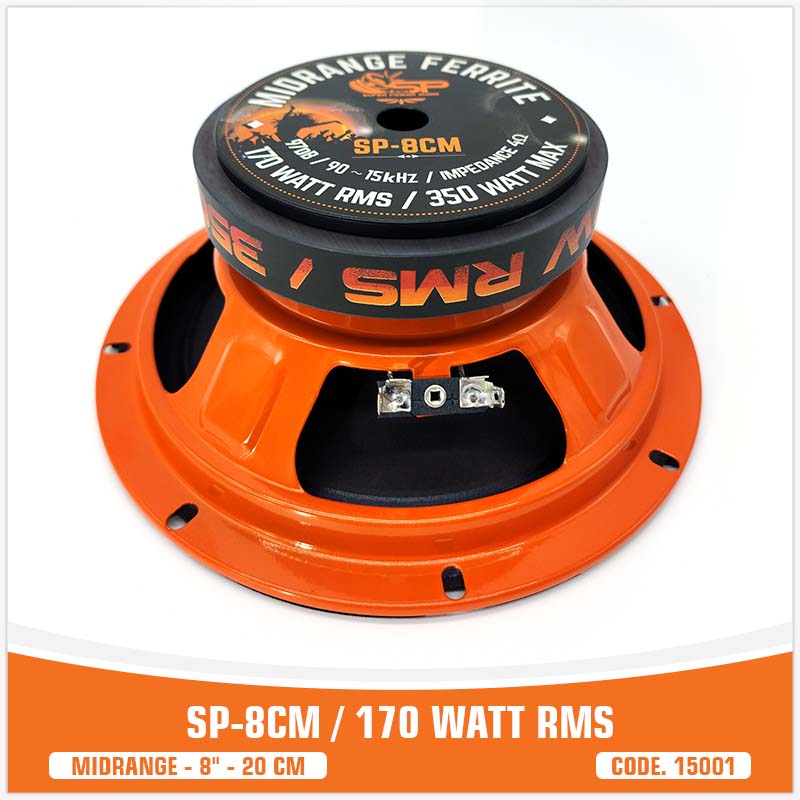 (8CM   میدرنج)
 (8"/ 20CM)
(150W RMS)
(قیمت جفت)