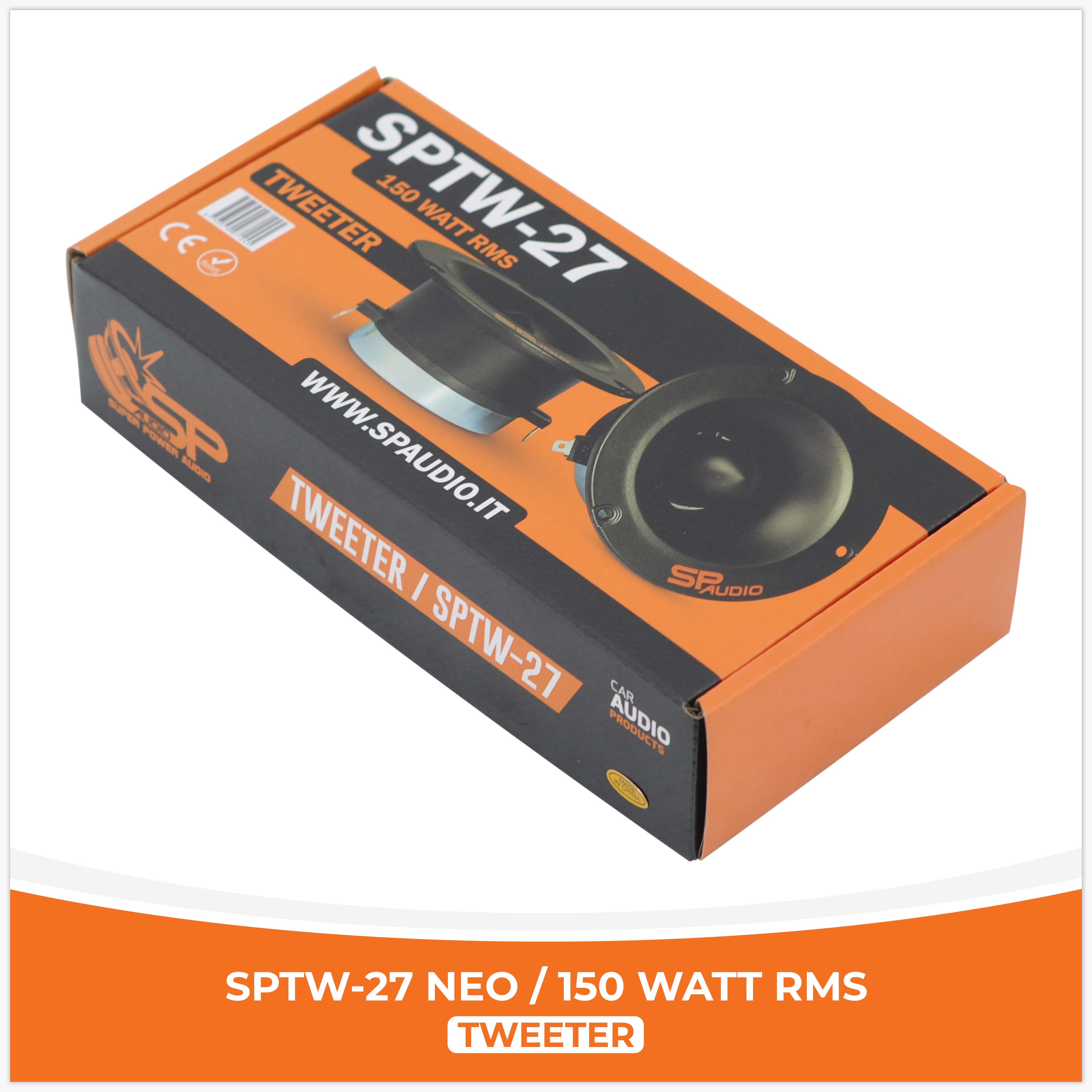 SP TW 27 BULLET TWEETER NEO MAGNET 150W RMS (PAIR PRICE)