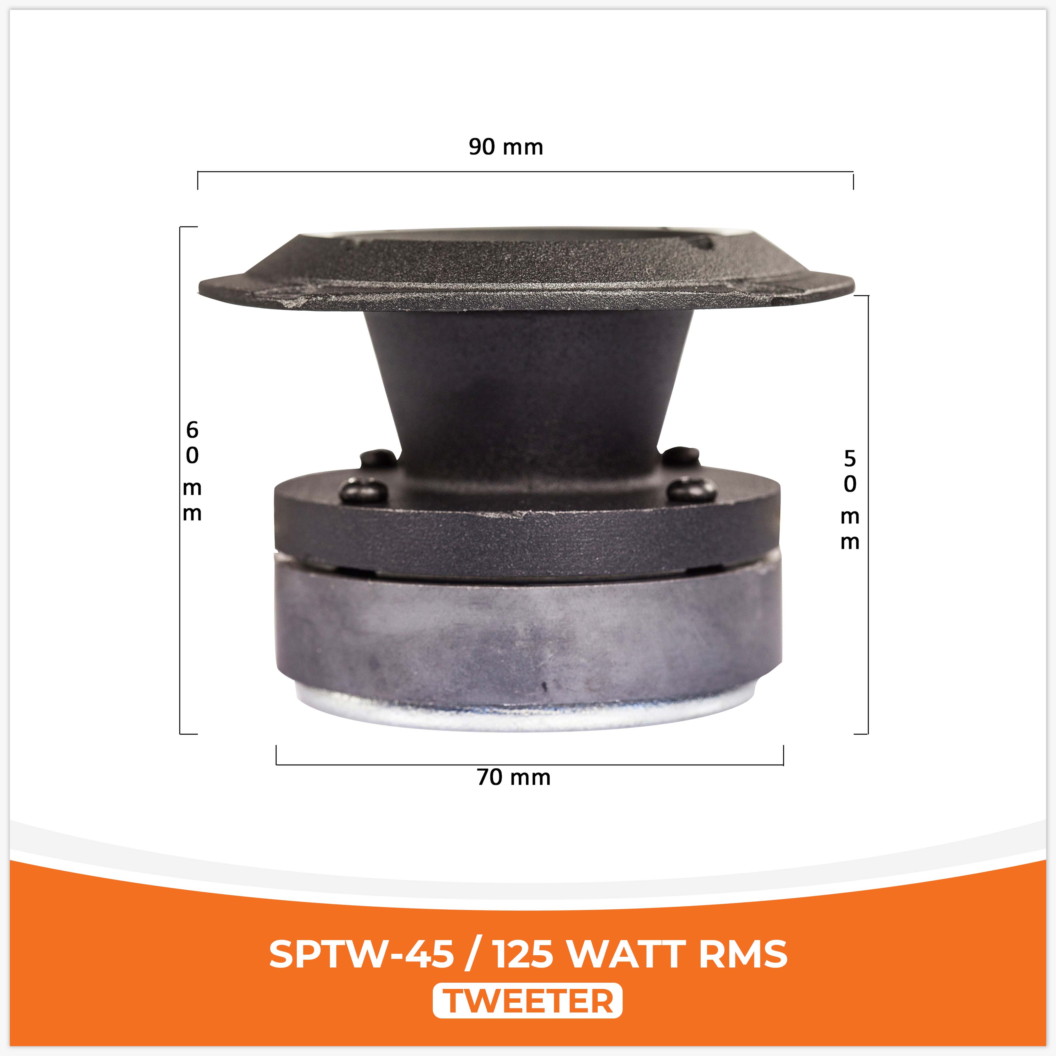 SP TW 45 TWEETER BALA 125W RMS (PRECIO UNITARIO)